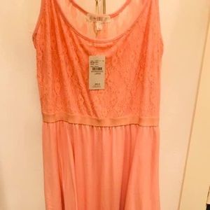 Peach Sleeveless Dress